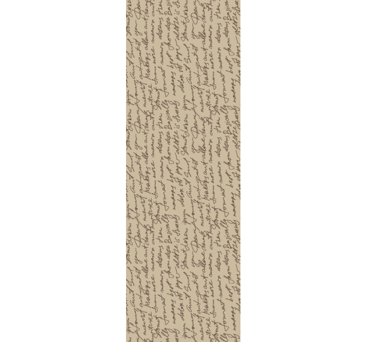 Elegant script schrijven behang letters - TenStickers