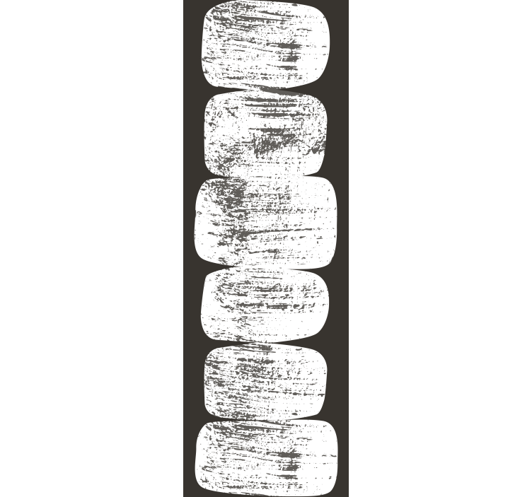 Abstract lijnen ontwerp behang print - TenStickers