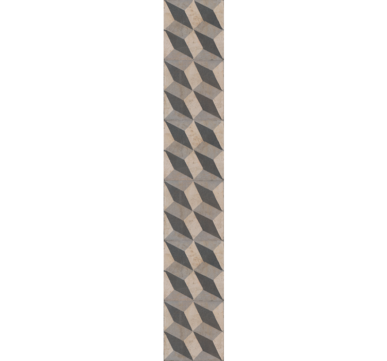 3d geometrisch motief 3d behang - TenStickers