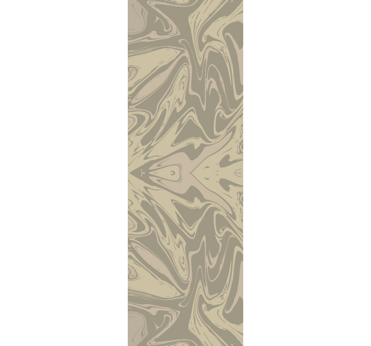 Stijlvol beige patroon abstract behang - TenStickers