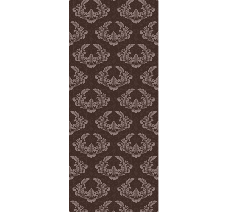 Klassieke bloemenpatronen behang barok - TenStickers