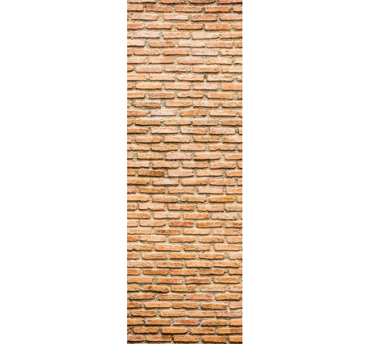 Beige structuurpatroon behang stenen - TenStickers