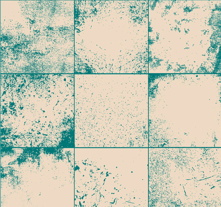 Abstract ontwerp behang 3d bobbels - TenStickers