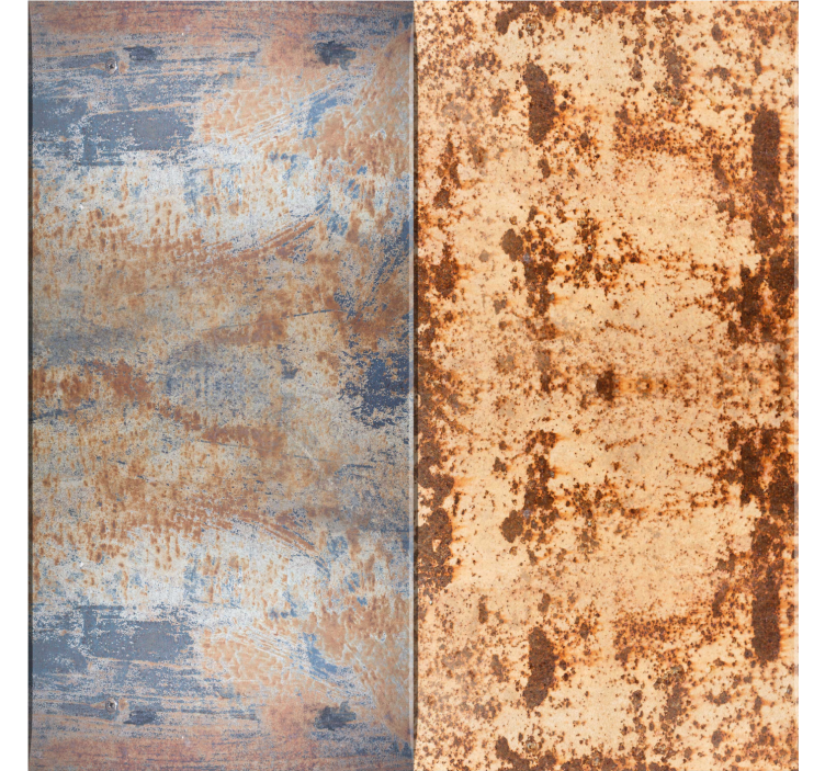 Metaaloxide behang tienerkamer - TenStickers