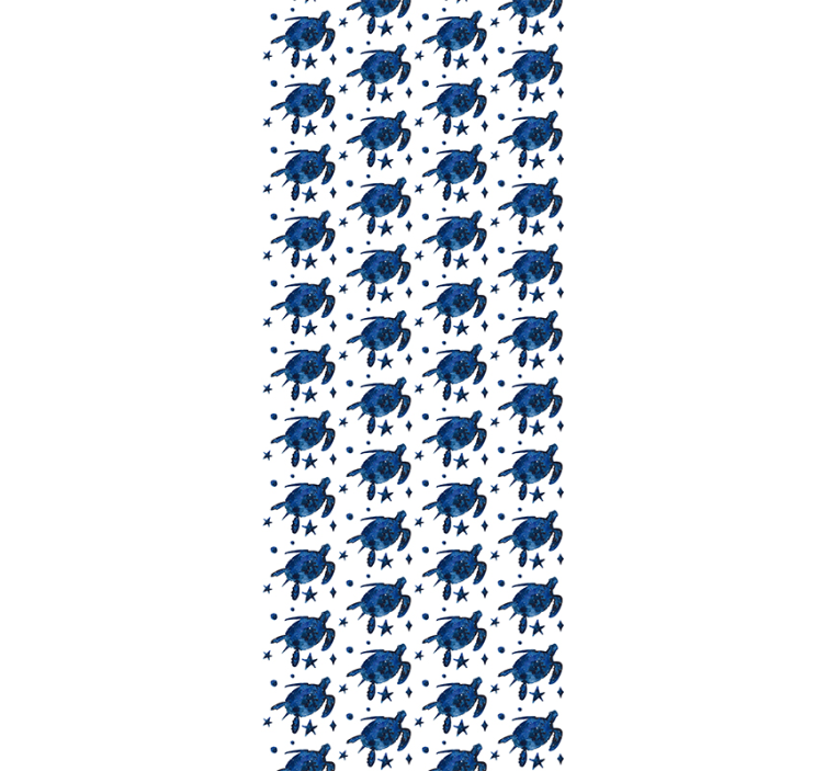 Blauwe zeeschildpadden dieren behang - TenStickers