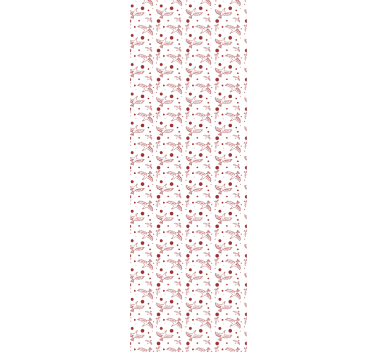 Vogels en stippen dieren behang - TenStickers