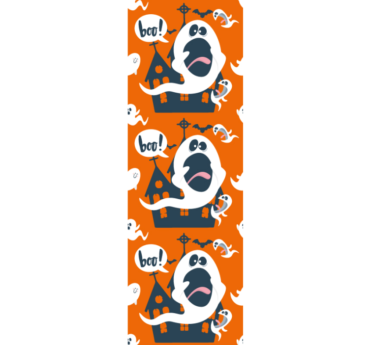 Spoken en spoken halloween behang - TenStickers