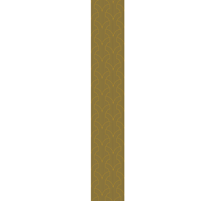 Abstracte boogpatronen geometrisch behang - TenStickers