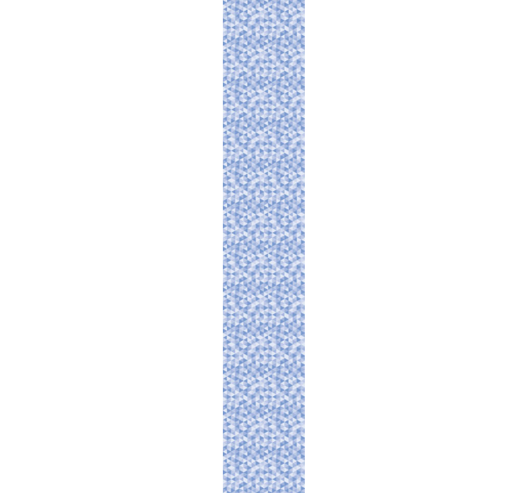 Geometrische bloemenreeks geometrisch behang - TenStickers