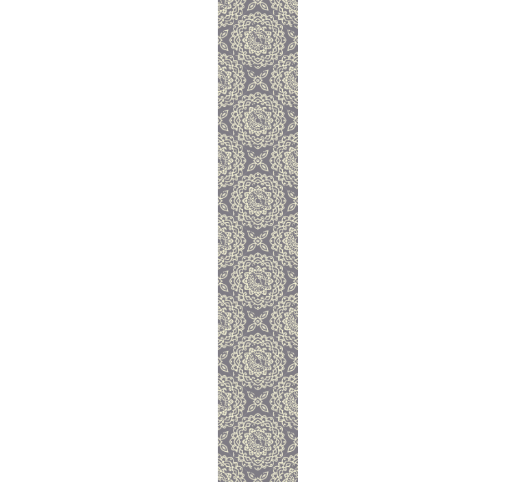 Decoratieve mandala behang bloemsierkunst - TenStickers