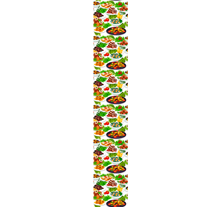 Culinaire hoogstandjes keuken behang - TenStickers