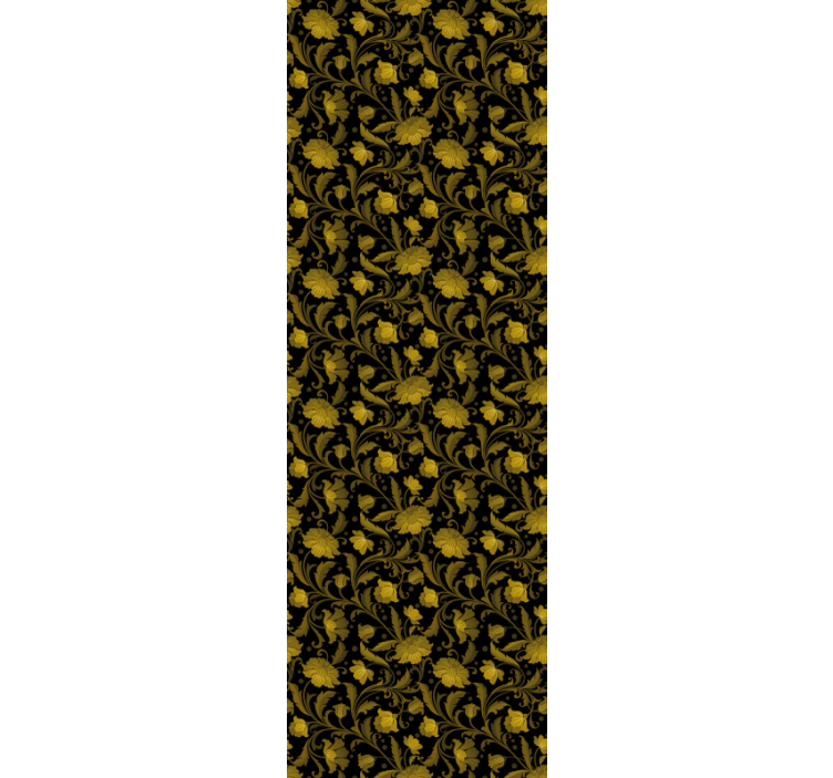 Decoratieve bloemen behang bloemsierkunst - TenStickers