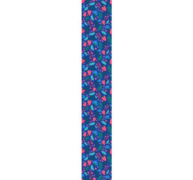 Botanische bloemenpatronen behang bladeren - TenStickers