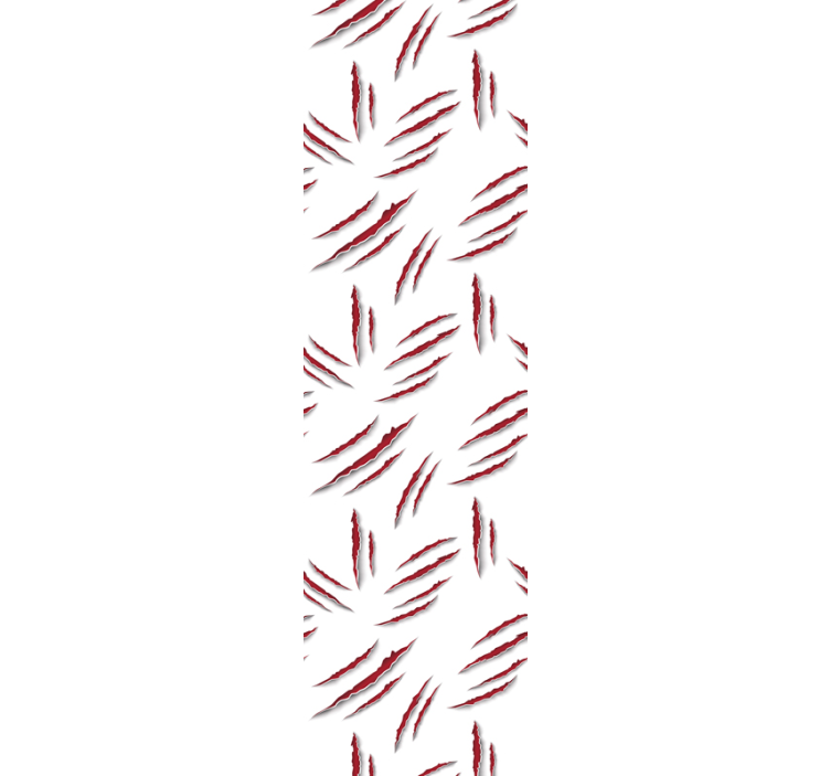 Abstracte klauwsporen behang - TenStickers