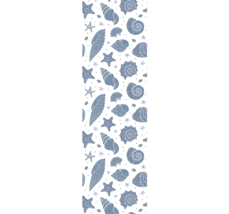 Schelpmotief natuur behang - TenStickers
