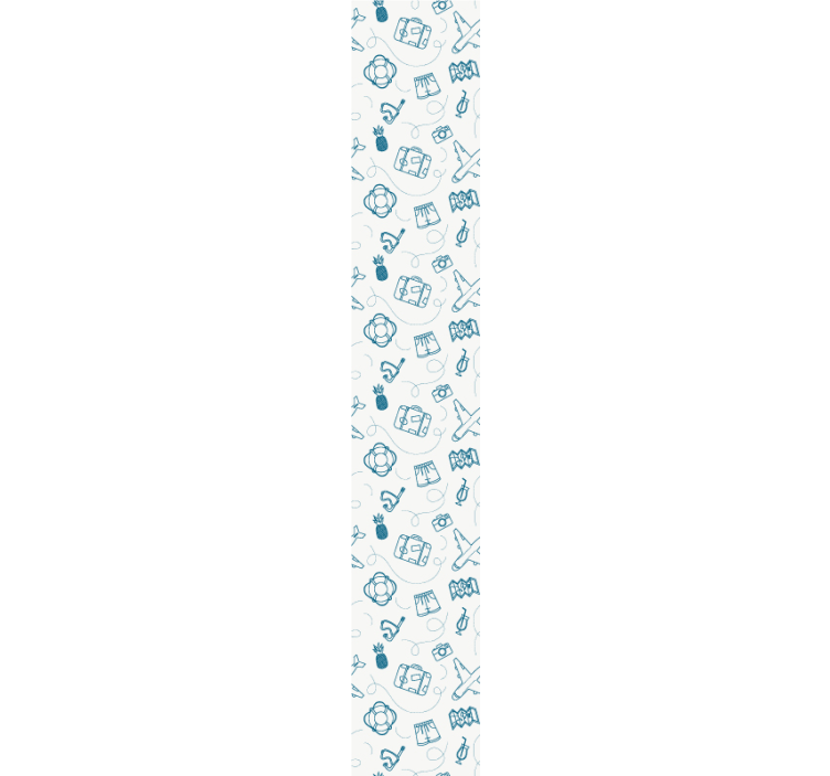 Reis thema elementen behang kinderkamer - TenStickers