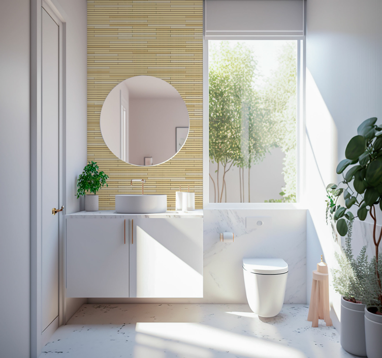 Baksteen motief bakstenen behang - TenStickers