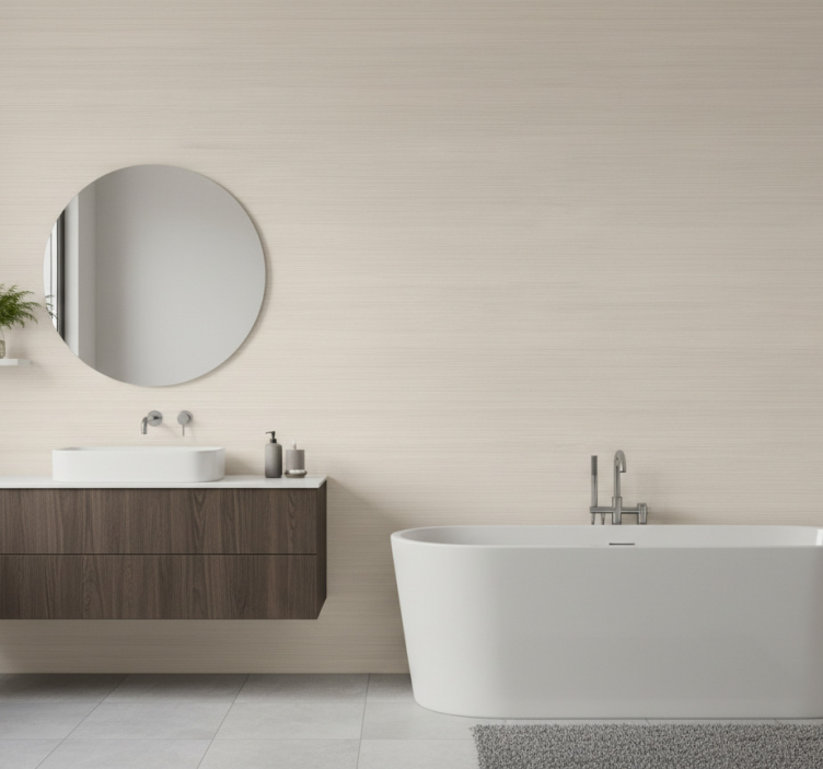 Badkamer behang stedelijke blackout eenvoud - TenStickers