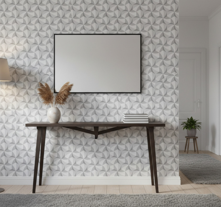 Behang gang abstract zwenkpatroon - TenStickers