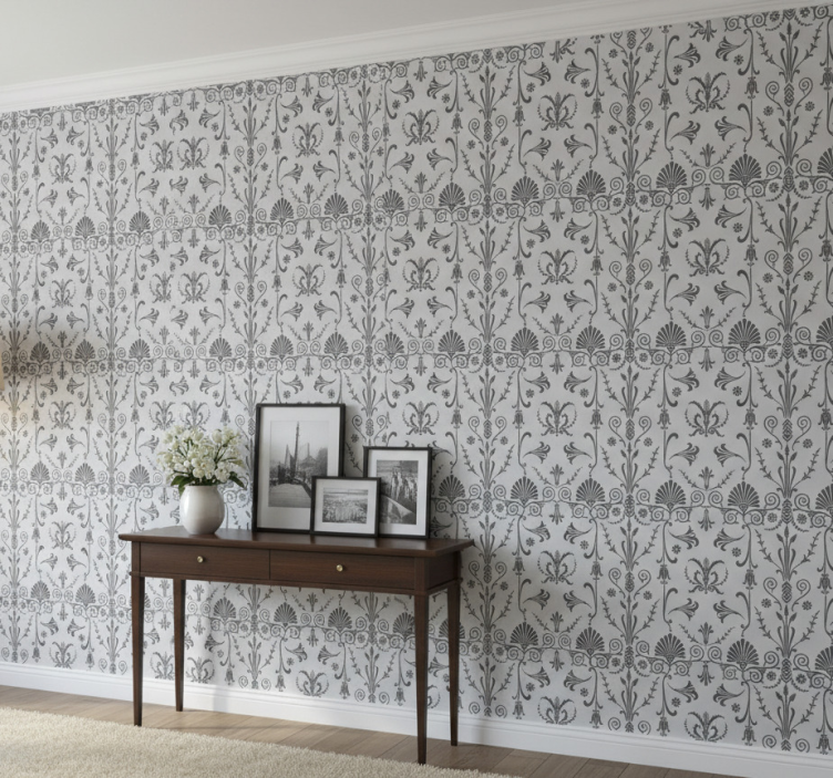 Behang gang elegante botanische arrangementen - TenStickers