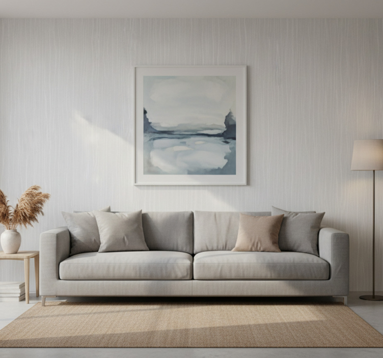 Behang modern houten lichtgrijs - TenStickers