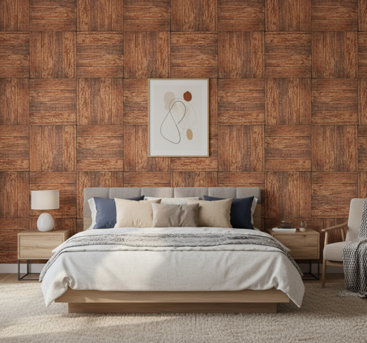 Behang patronen betonlook imitatie ontwerp - TenStickers