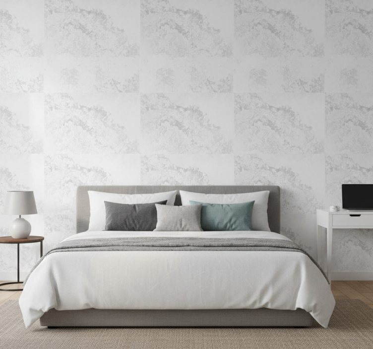 Behang patronen grijze pantone textuur - TenStickers