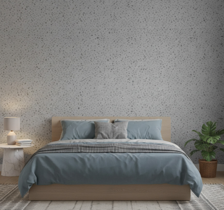 Behang patronen warmgekleurde terrazzo print - TenStickers