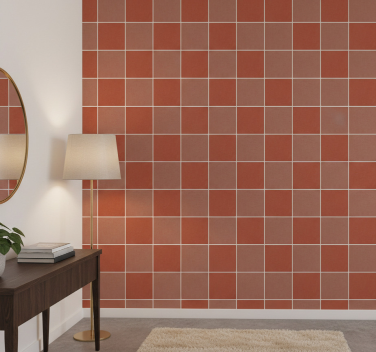 Behang stenen tiles van siena - TenStickers