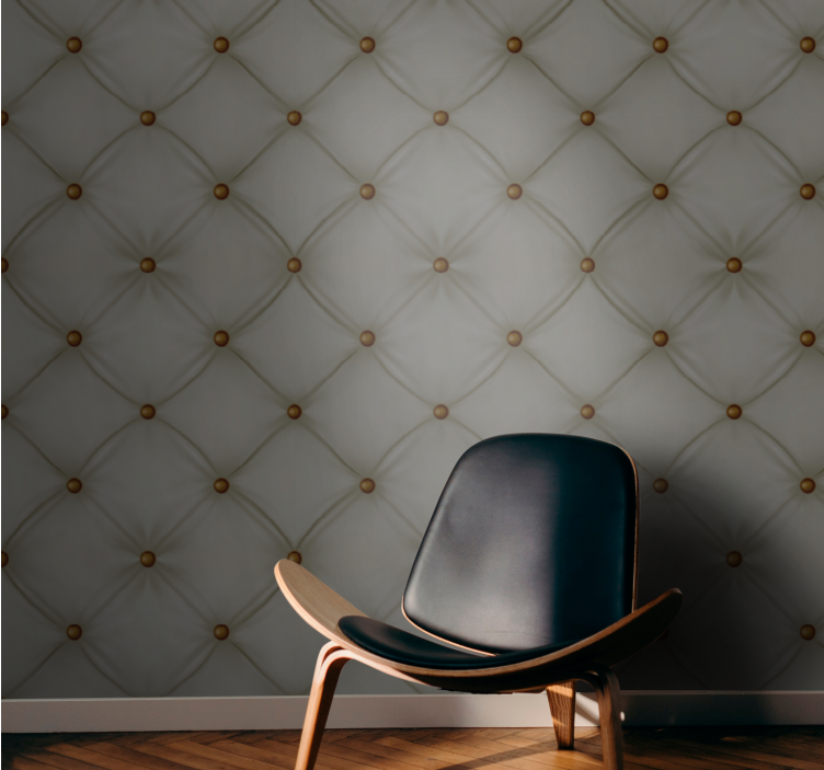 Grijs kussenmotief behang patronen - TenStickers