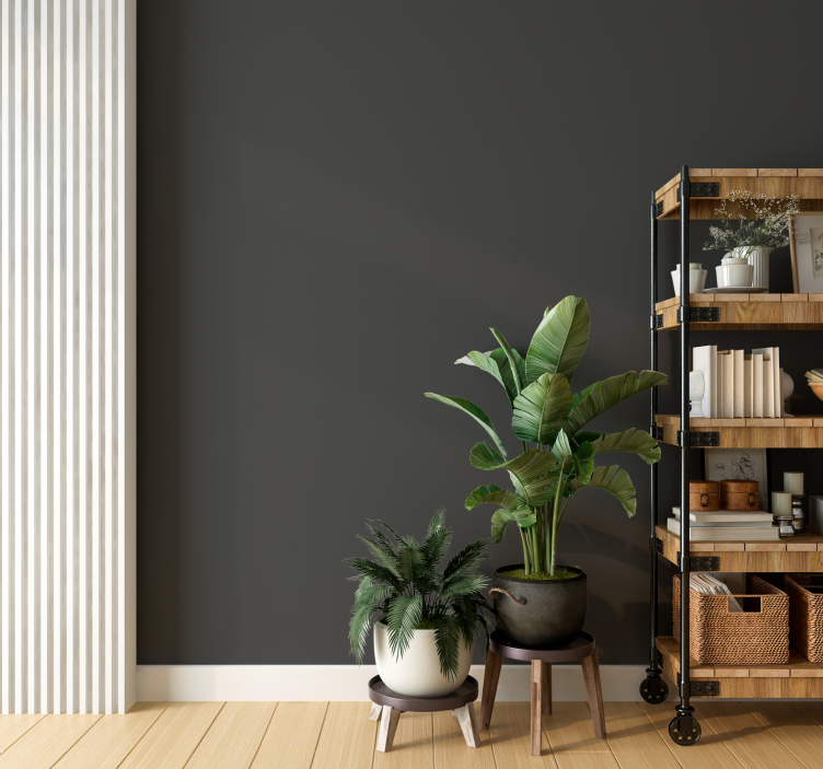 Gebarsten peper kleur Behang woonkamer - TenStickers