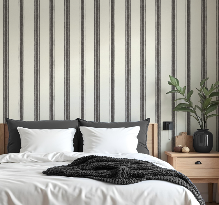 Geometrisch behang black diplomatiek recht - TenStickers