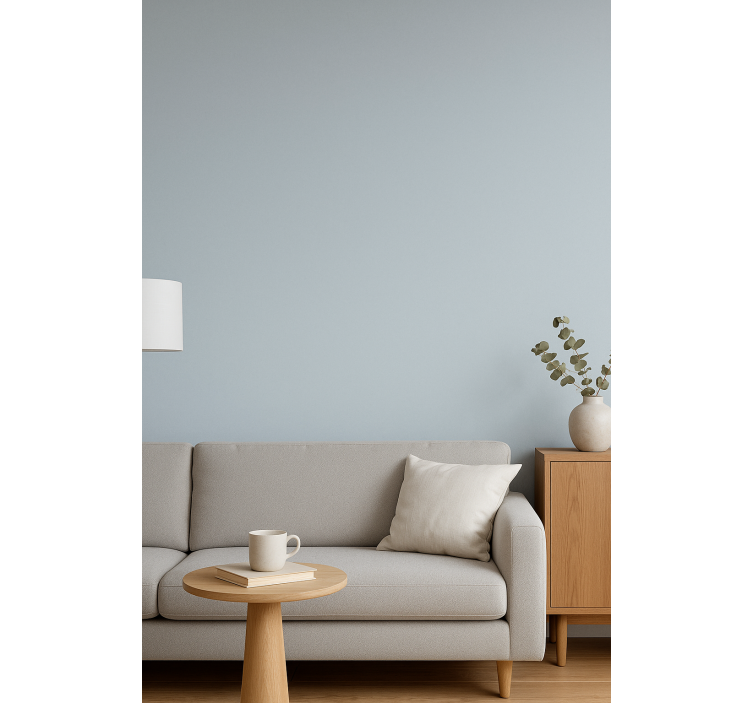 Geometrisch behang elegant noordse blauw - TenStickers