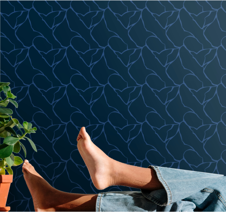 Geometrische lijnen ontwerp geometrisch behang - TenStickers