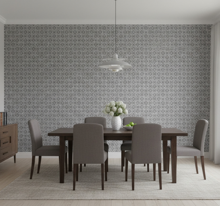 Marmeren behang elegant grijs patroon - TenStickers