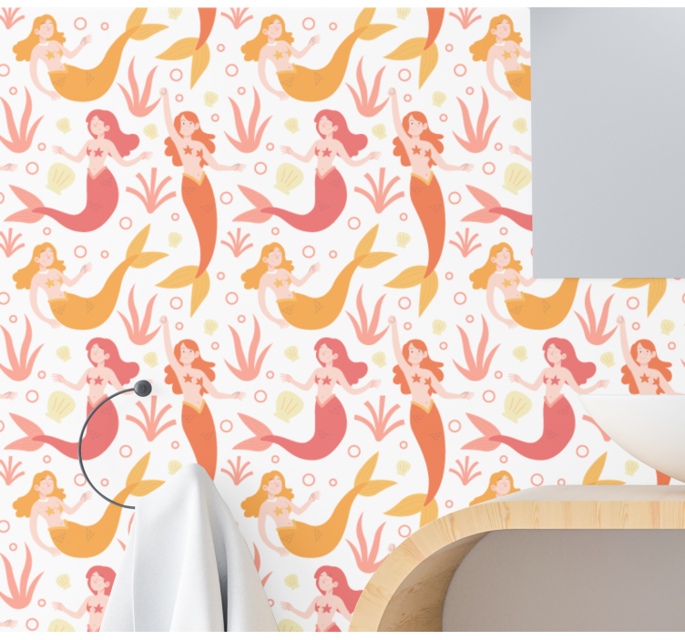 Mythische zeedansers vlinders behang - TenStickers