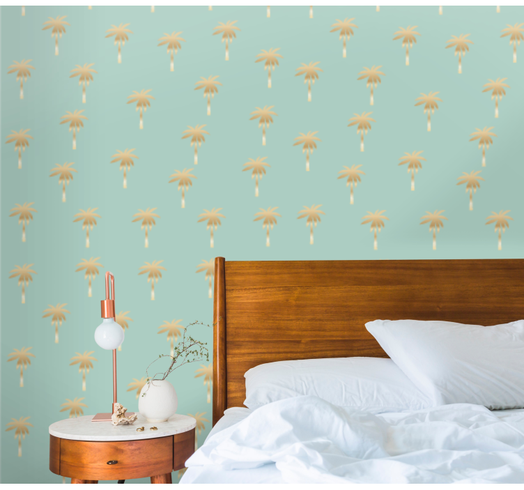 Regenachtig wolkenpatroon natuur behang - TenStickers