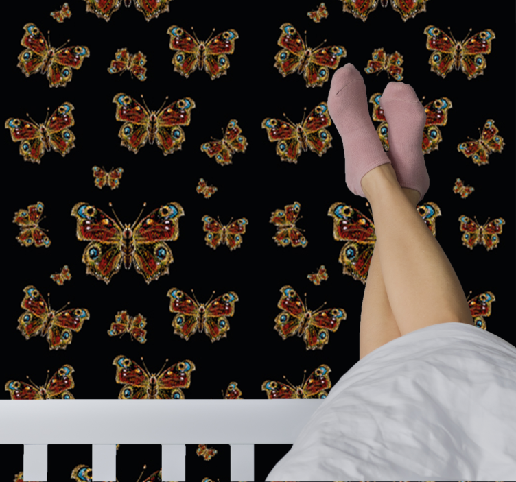 Vlinder collectie vlinders behang - TenStickers