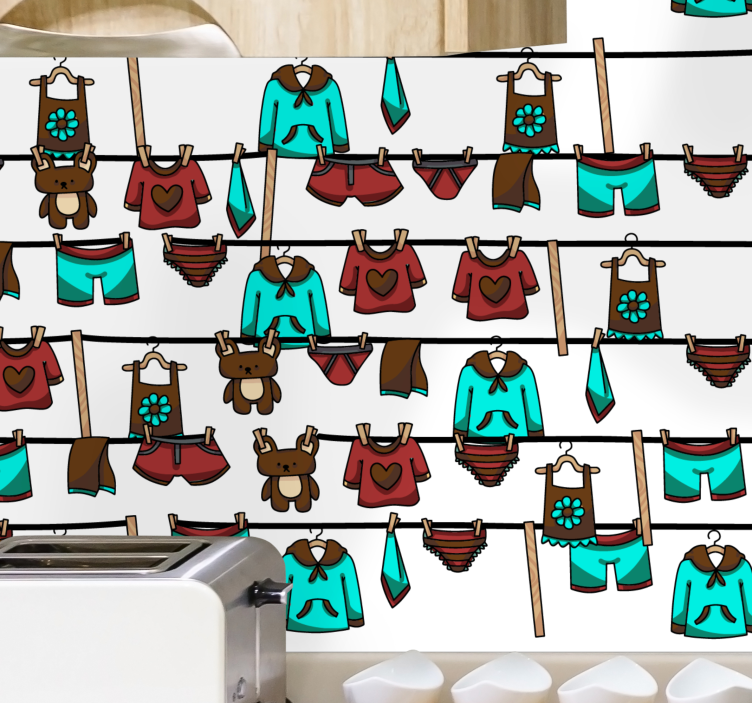 Wasbeer thema dieren behang - TenStickers