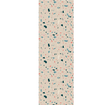 Beige terrazzomotief behang print - TenStickers