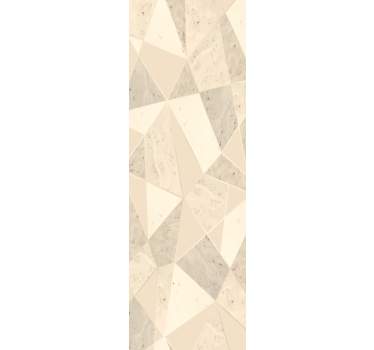 Geometrisch beige motief marmeren behang - TenStickers