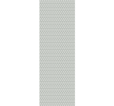 Strak golvend patroon geometrisch behang - TenStickers