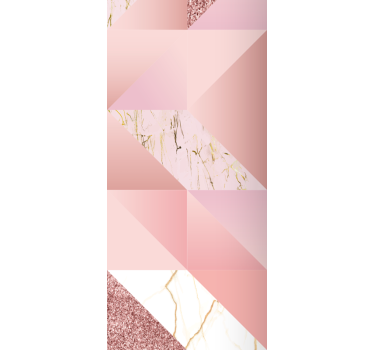 Matte roze textuur marmeren behang - TenStickers