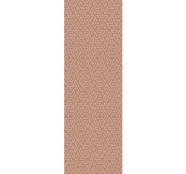 Abstract vormpatroon geometrisch behang - TenStickers