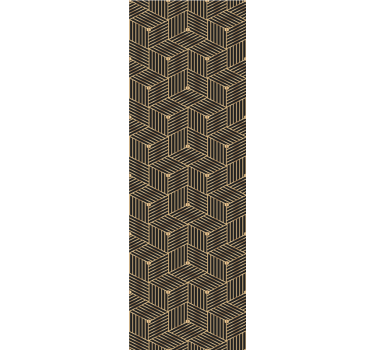 Gelaagd patroonontwerp geometrisch behang - TenStickers