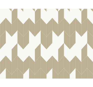 Chevron-vormig ontwerp geometrisch behang - TenStickers
