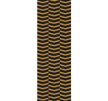Chevron streep ontwerp geometrisch behang - TenStickers