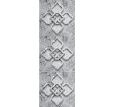 Elegant geometrisch motief behang stenen - TenStickers