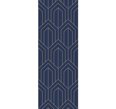 Stijlvolle vormpatronen geometrisch behang - TenStickers