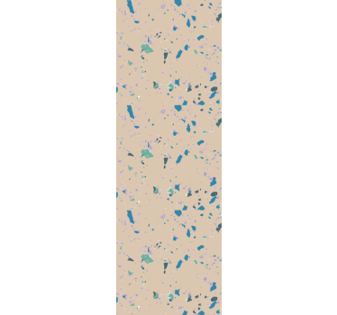Abstract terrazzopatroon behang print - TenStickers
